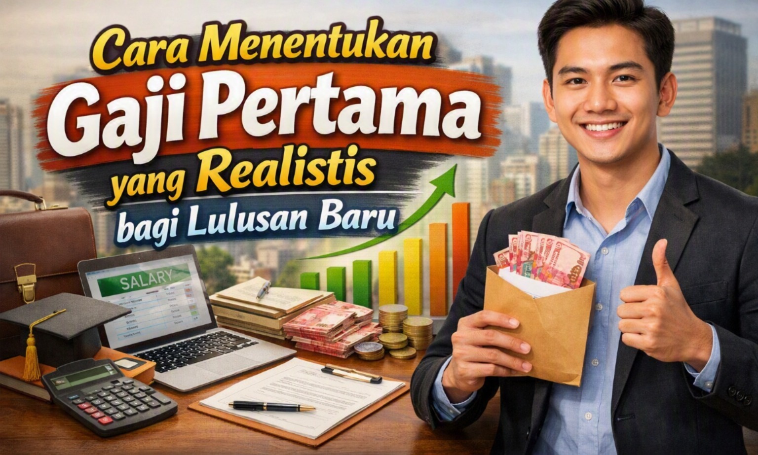 Cara Menentukan Gaji Pertama yang Realistis bagi Lulusan Baru