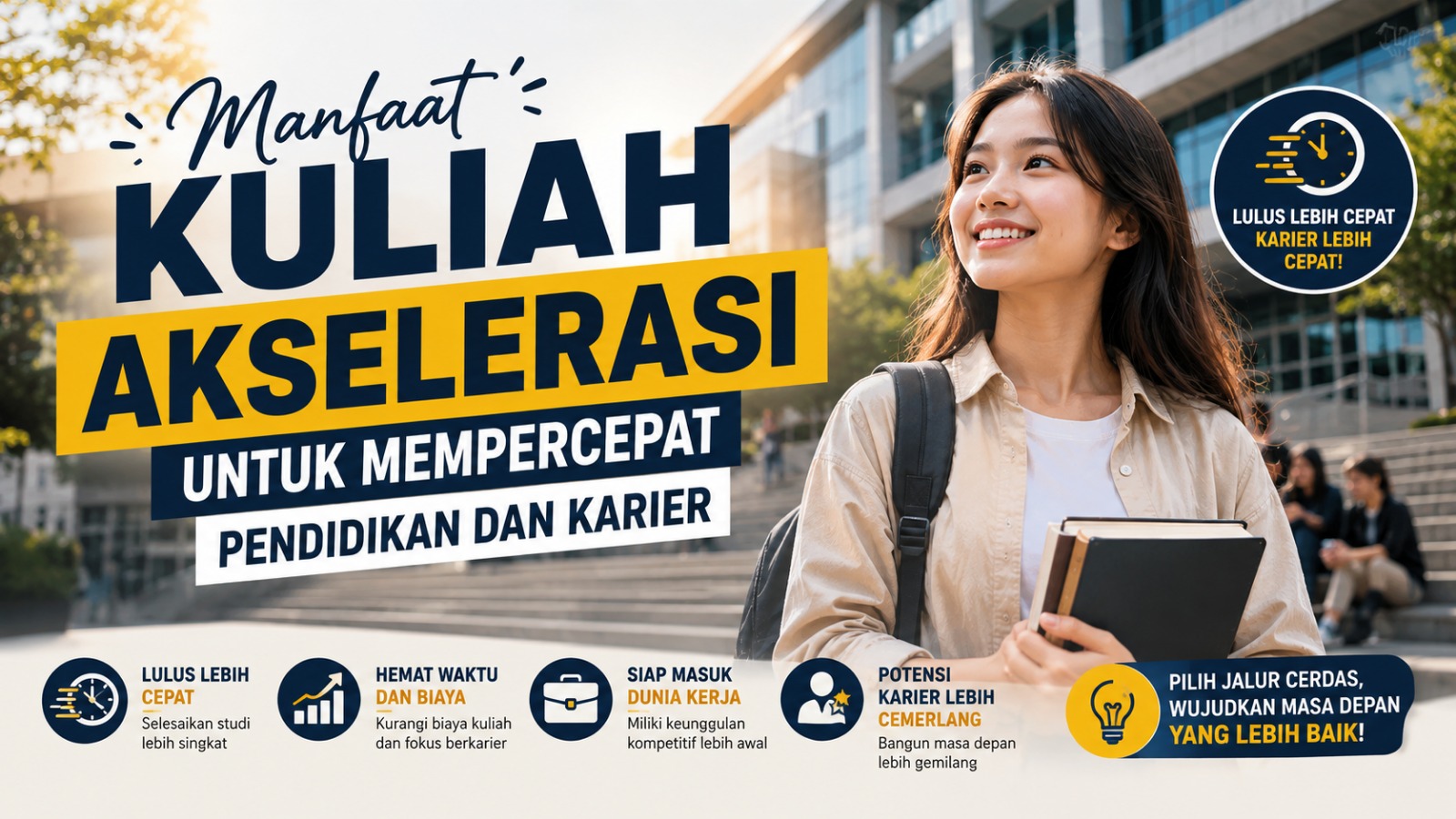 Manfaat Kuliah Akselerasi untuk Mempercepat Pendidikan dan Karier