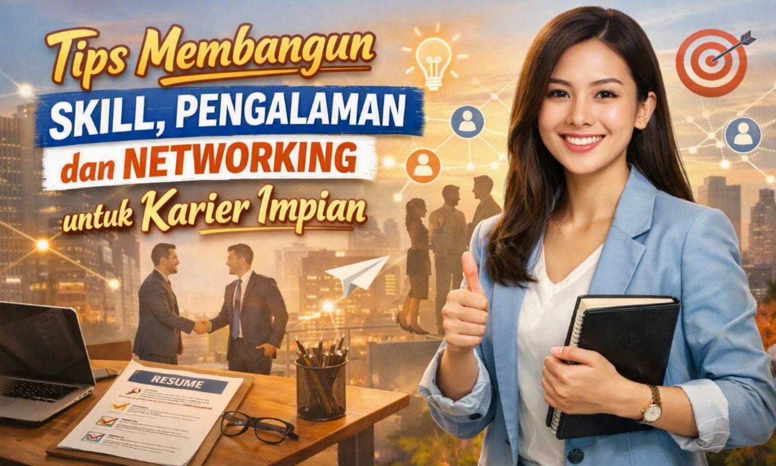 Tips Membangun Skill Pengalaman dan Networking untuk Karier Impian