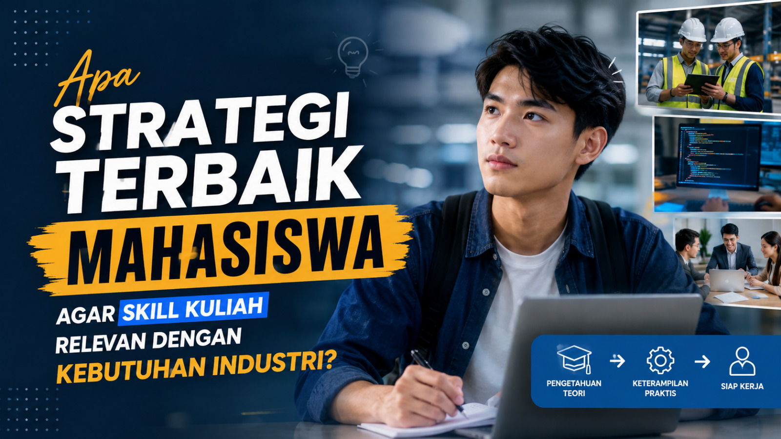 Apa Strategi Terbaik Mahasiswa Agar Skill Kuliah Relevan Dengan Kebutuhan Industri?