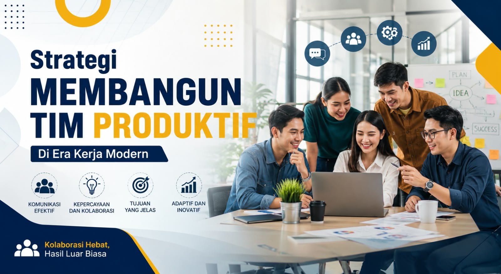 Strategi Membangun Tim Produktif Di Era Kerja Modern