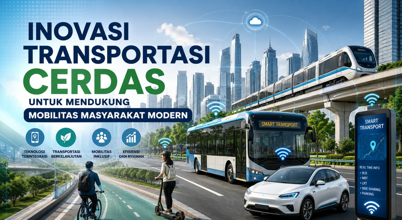 Inovasi Transportasi Cerdas Untuk Mendukung Mobilitas Masyarakat Modern