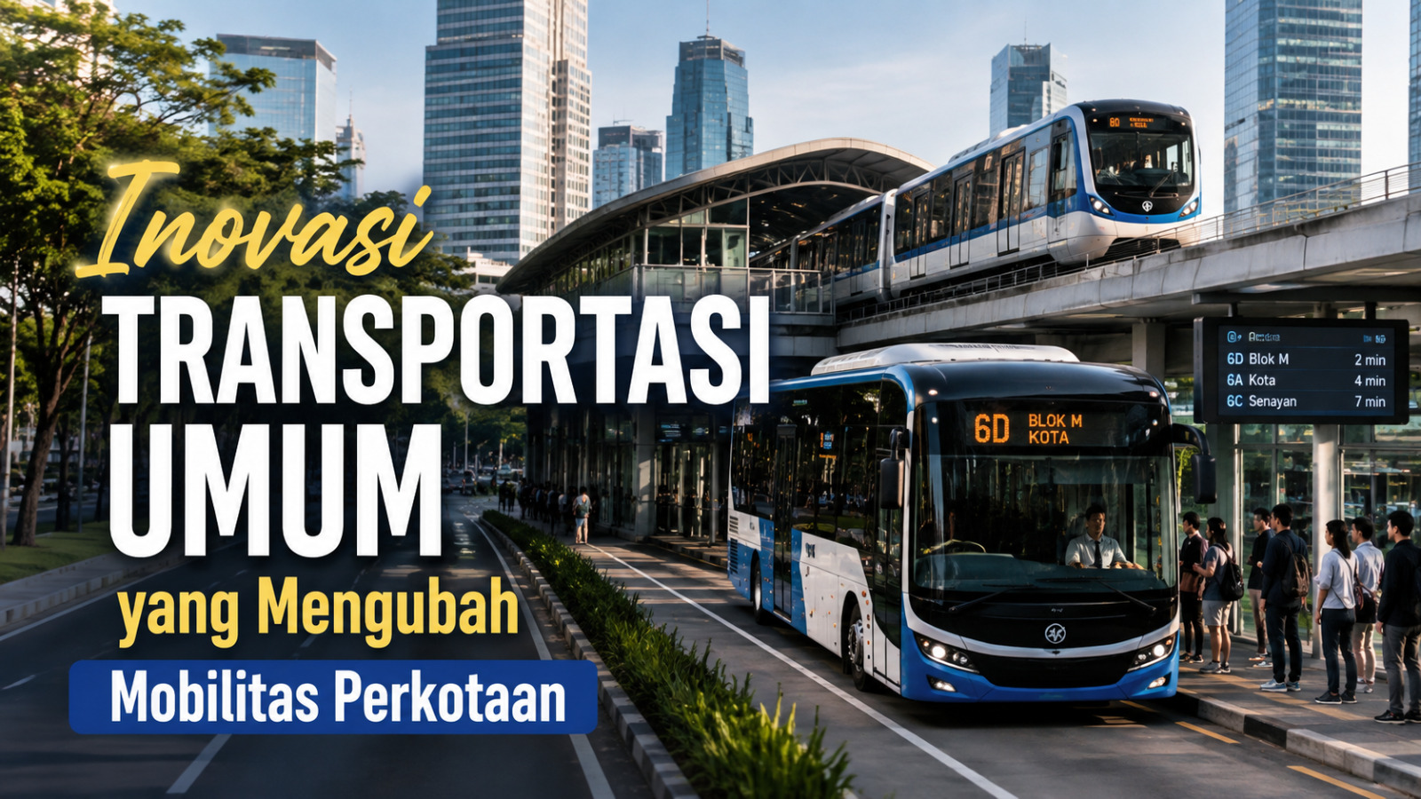 Inovasi Transportasi Umum yang Mengubah Mobilitas Perkotaan
