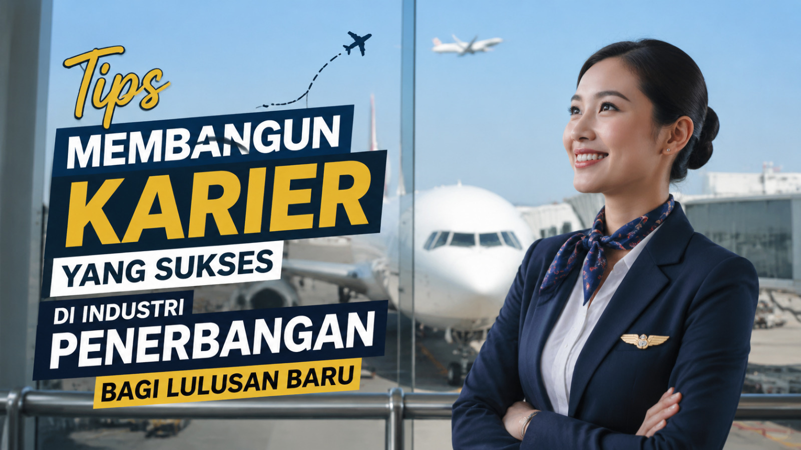 Tips Membangun Karier Yang Sukses Di Industri Penerbangan Bagi Lulusan Baru