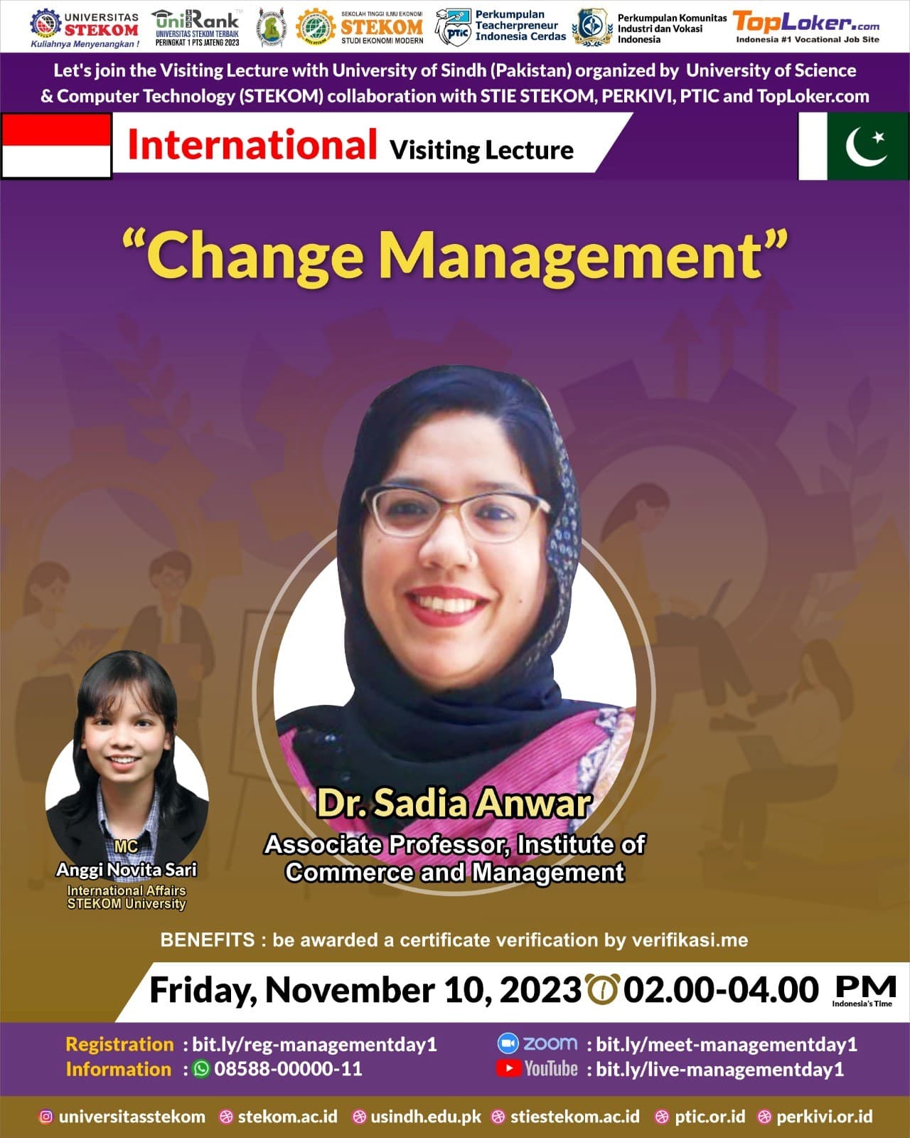 INTERNATIONAL Visiting Lecture Change Management
