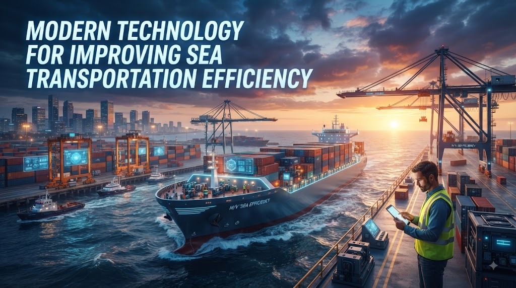 Modern Technology For Improving Sea Transportation Efficiency