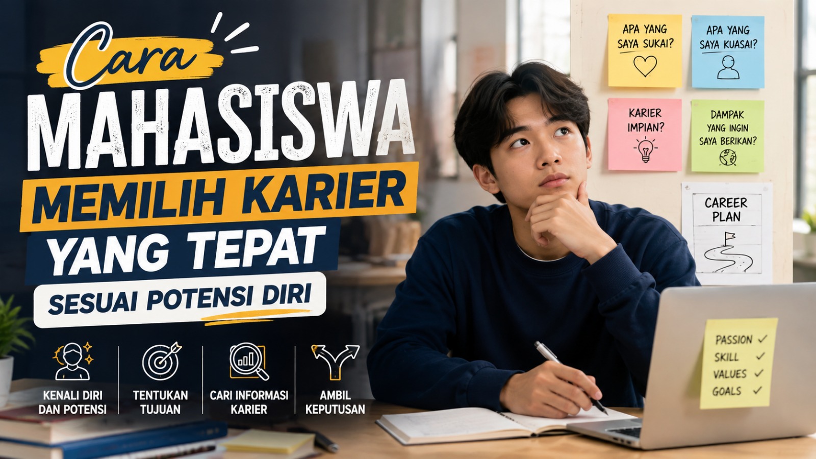 Cara Mahasiswa Memilih Karier yang Tepat Sesuai Potensi Diri