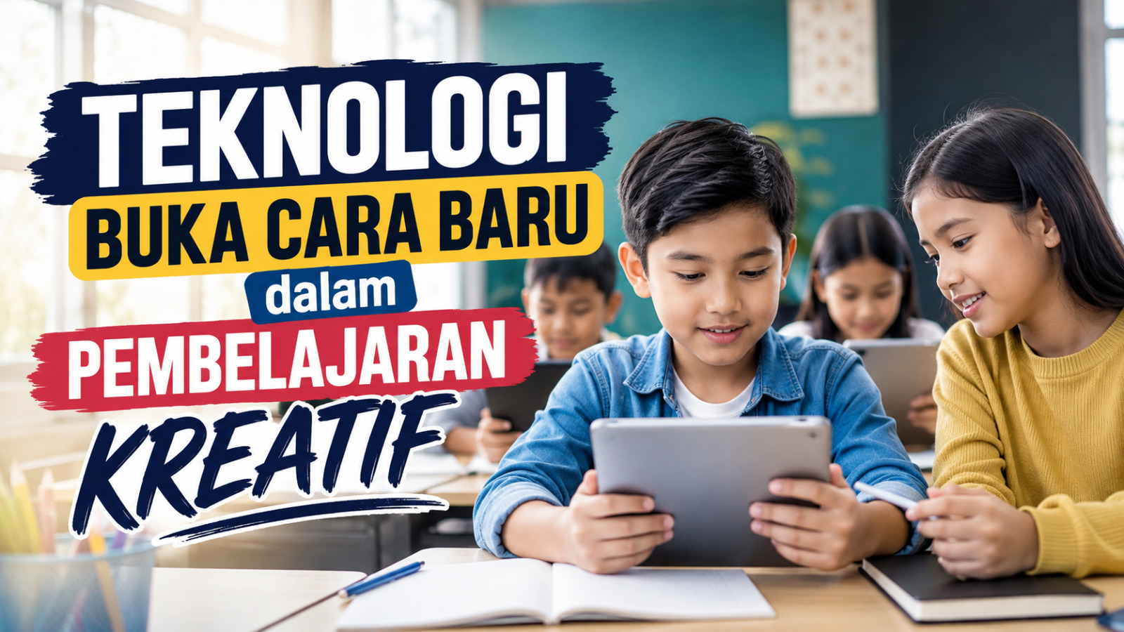 Teknologi Buka Cara Baru dalam Pembelajaran Kreatif