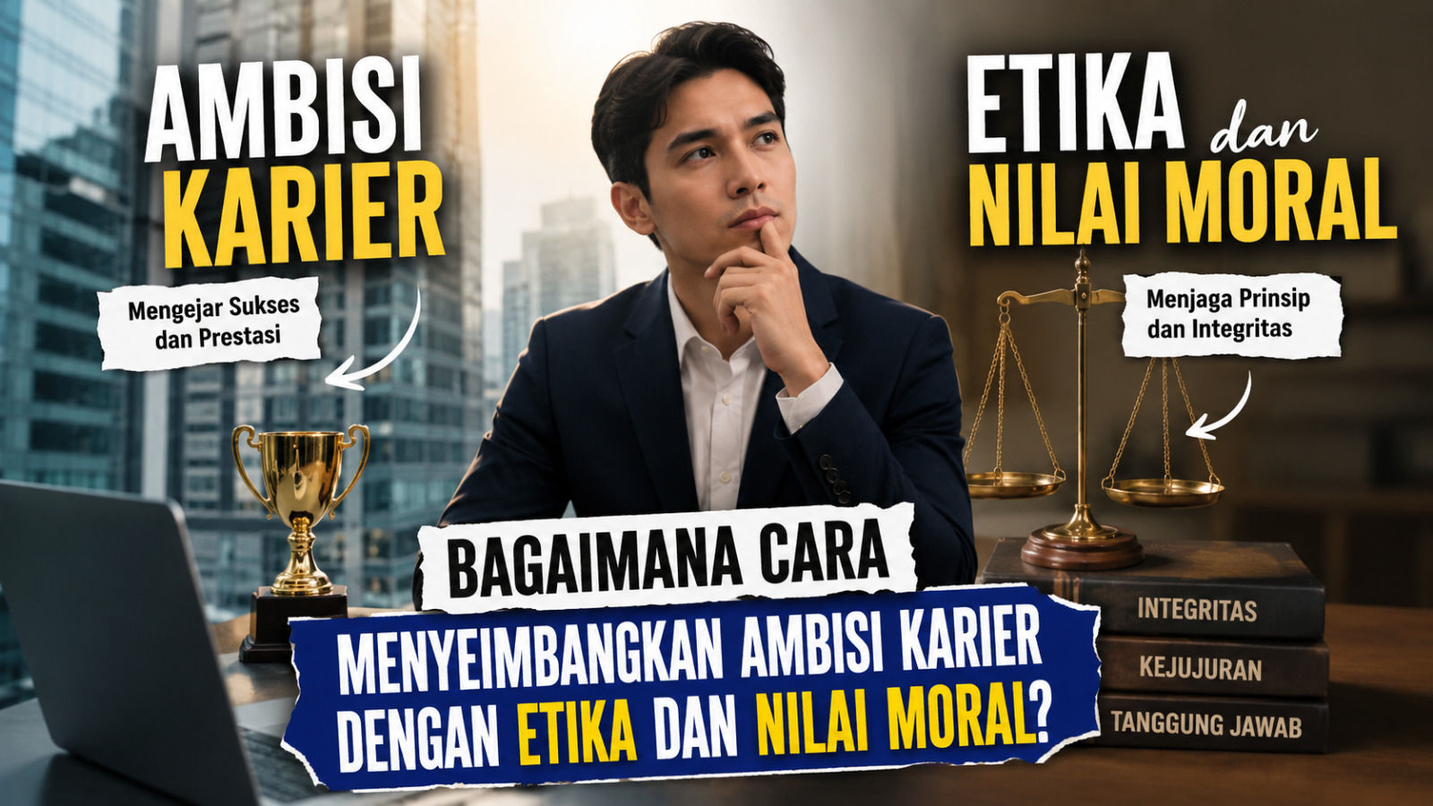 Bagaimana Cara Menyeimbangkan Ambisi Karier Dengan Etika Dan Nilai Moral?