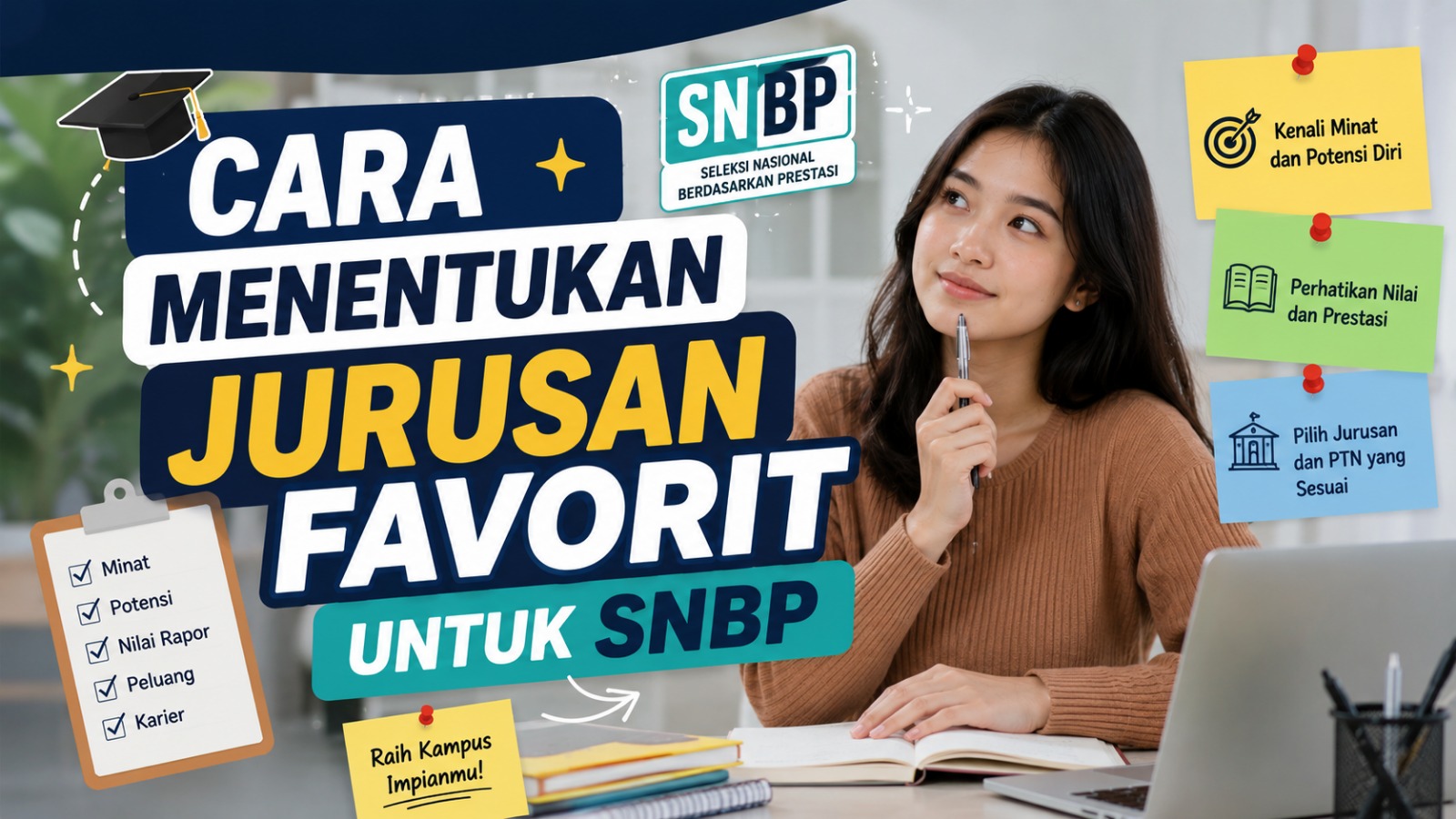 Cara Menentukan Jurusan Favorit untuk SNBP