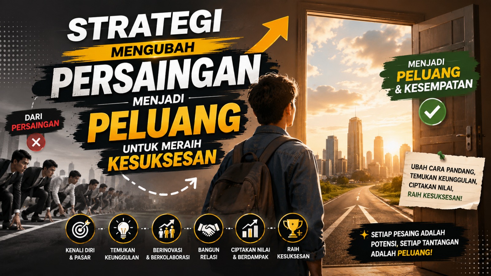 Strategi Mengubah Persaingan Menjadi Peluang untuk Meraih Kesuksesan
