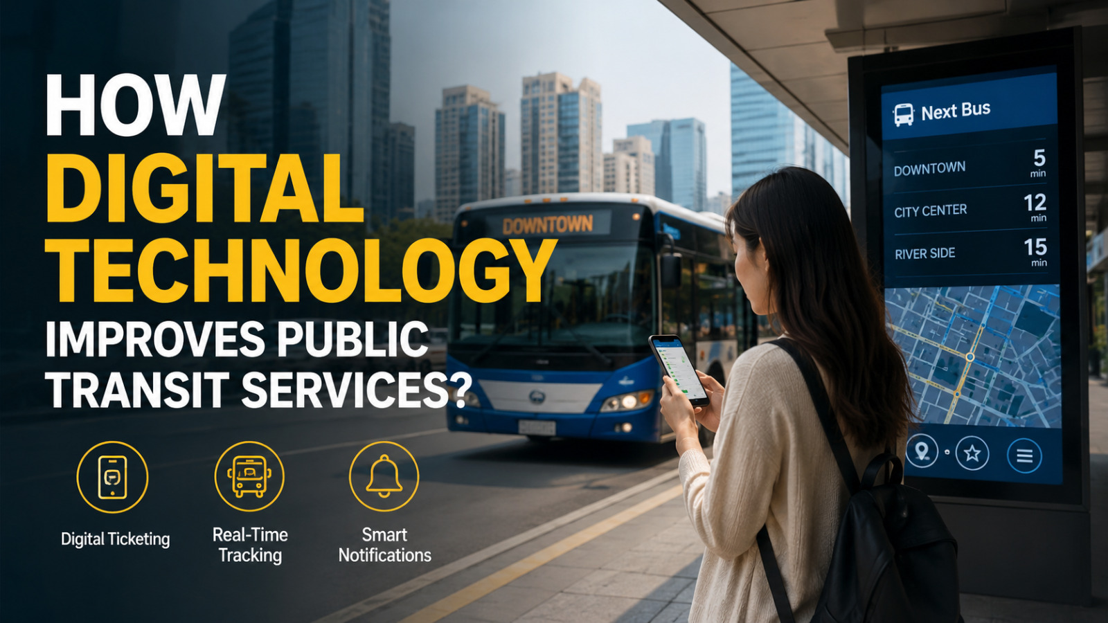 How Digital Technology Improves Public Transit Services?