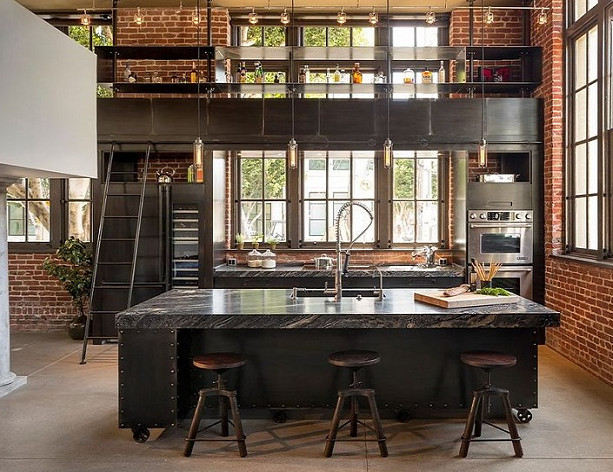 Gaya Desain Industrial Untuk Interior Rumah