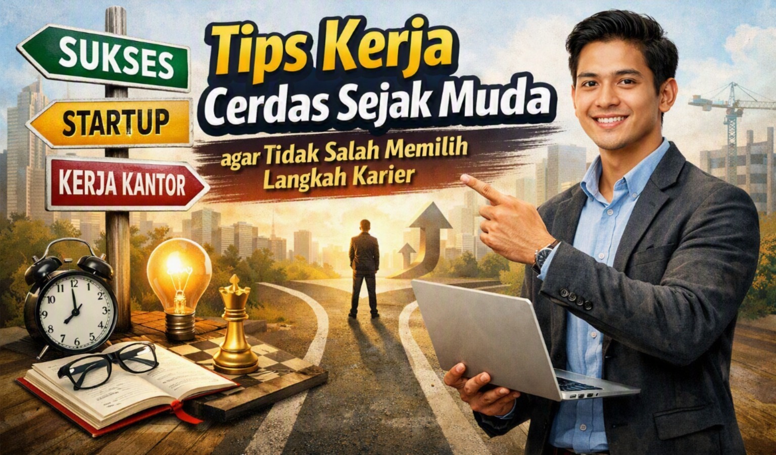 Tips Kerja Cerdas Sejak Muda agar Tidak Salah Memilih Langkah Karier