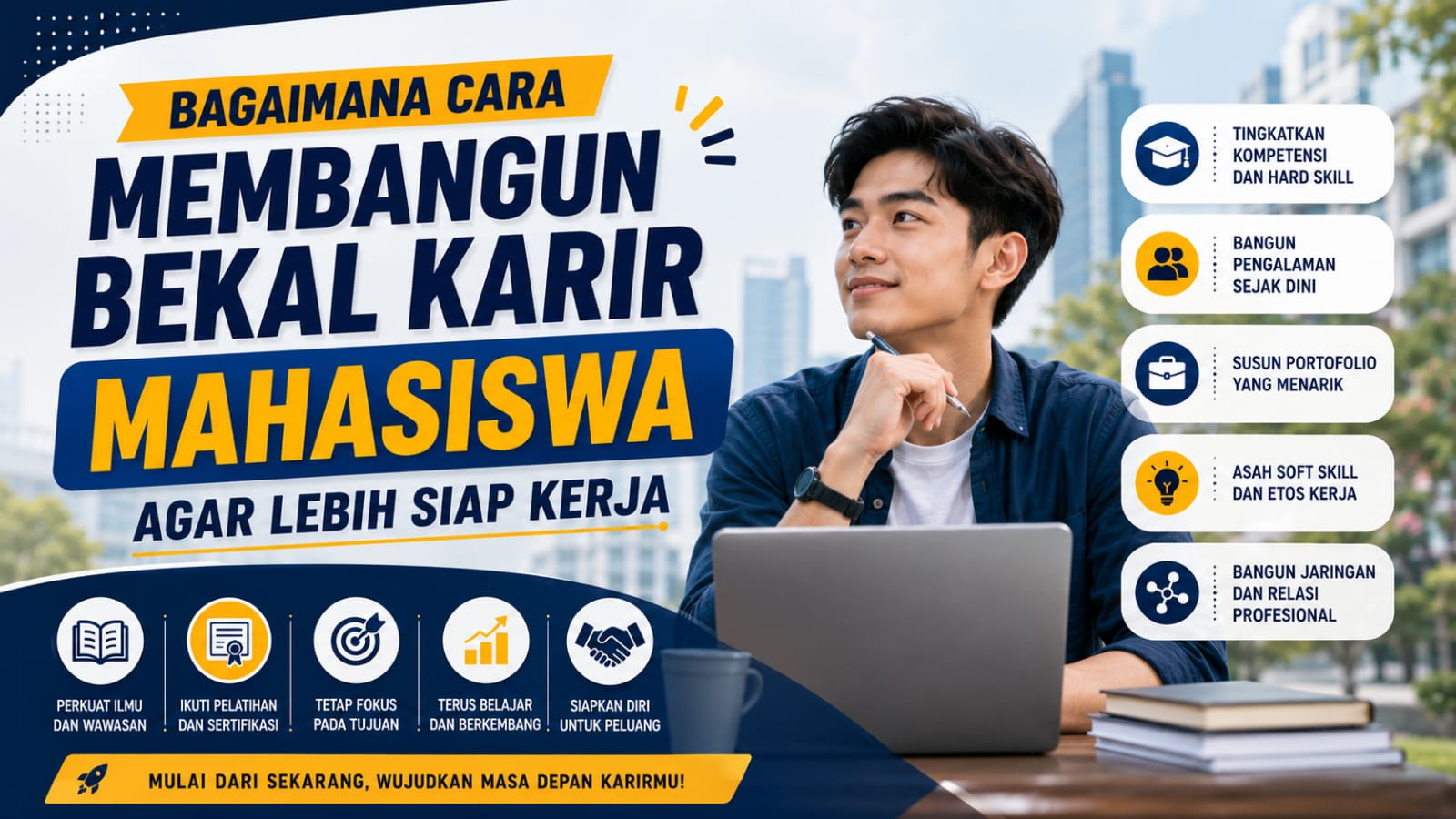 Bagaimana Cara Membangun Bekal Karier Mahasiswa Agar Lebih Siap Kerja?