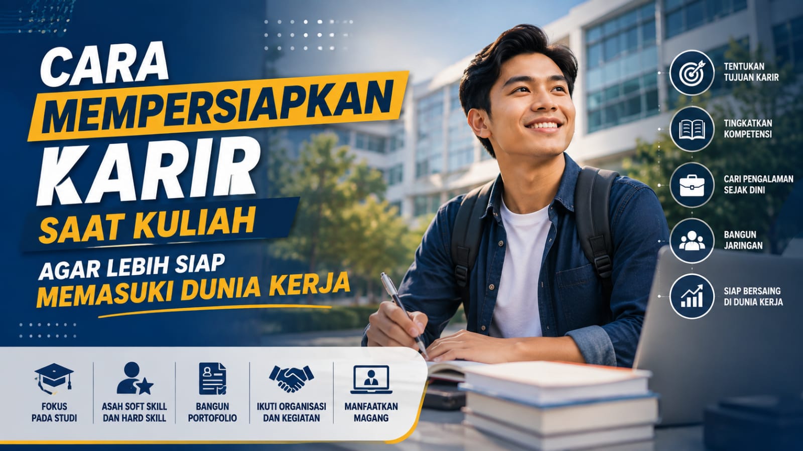 Cara Mempersiapkan Karier Sejak Kuliah Agar Lebih Siap Memasuki Dunia Kerja?
