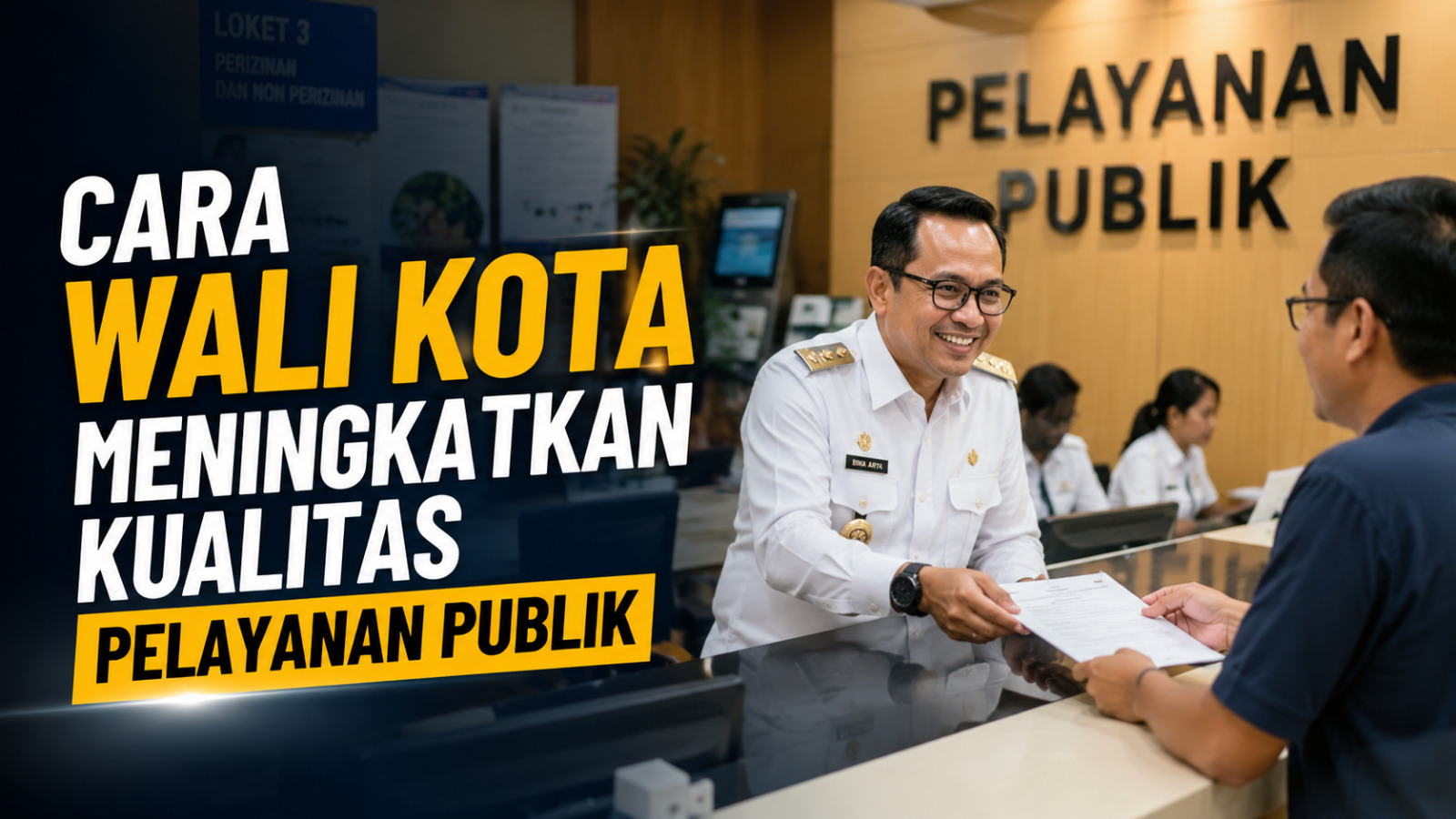 Cara Wali Kota Meningkatkan Kualitas Pelayanan Publik