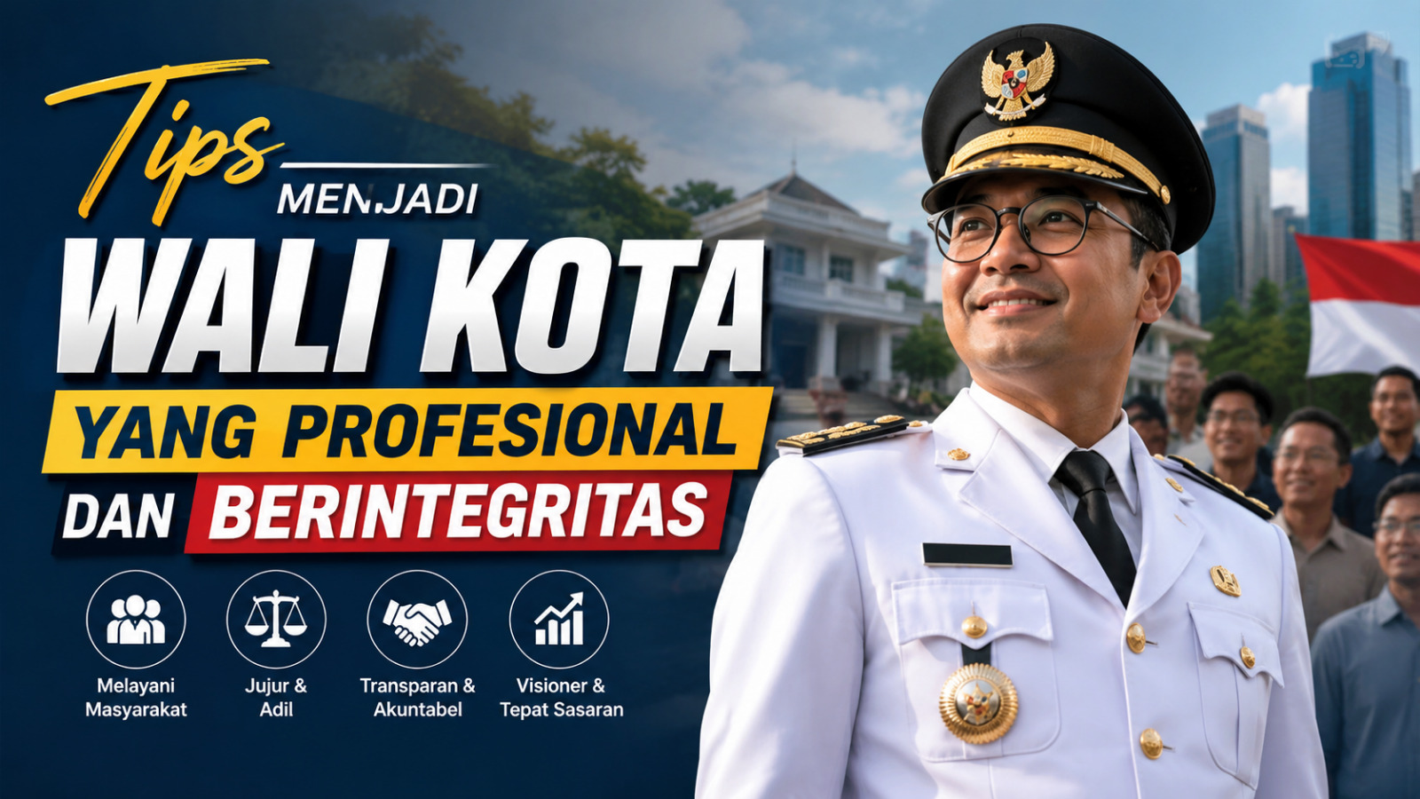 Tips Menjadi Wali Kota Yang Profesional Dan Berintegritas