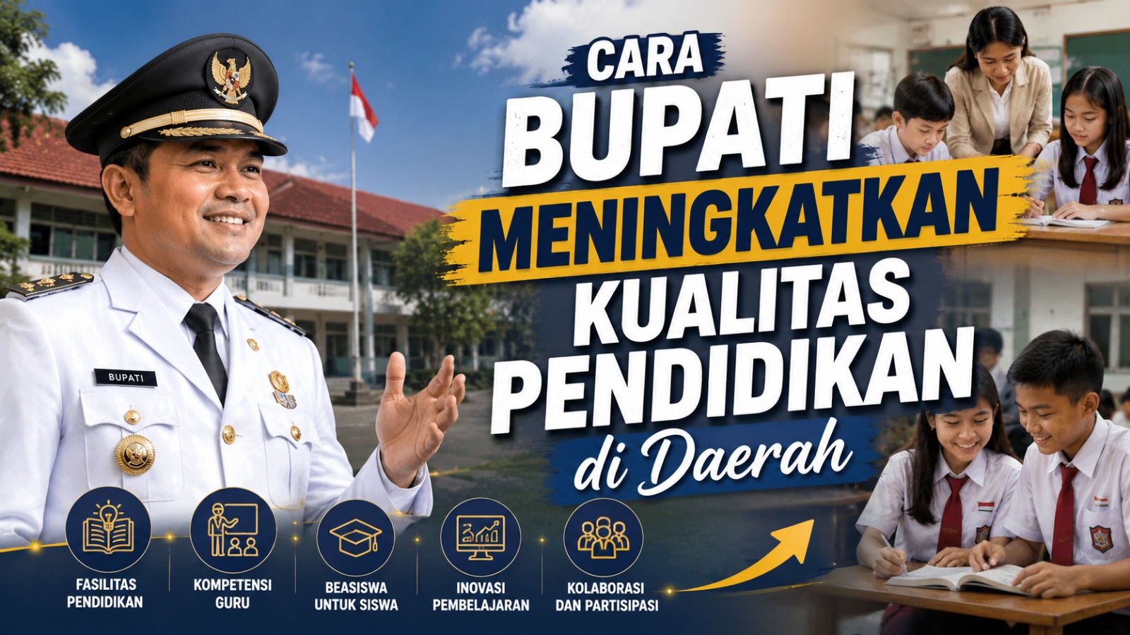 Cara Bupati Meningkatkan Kualitas Pendidikan di Daerah