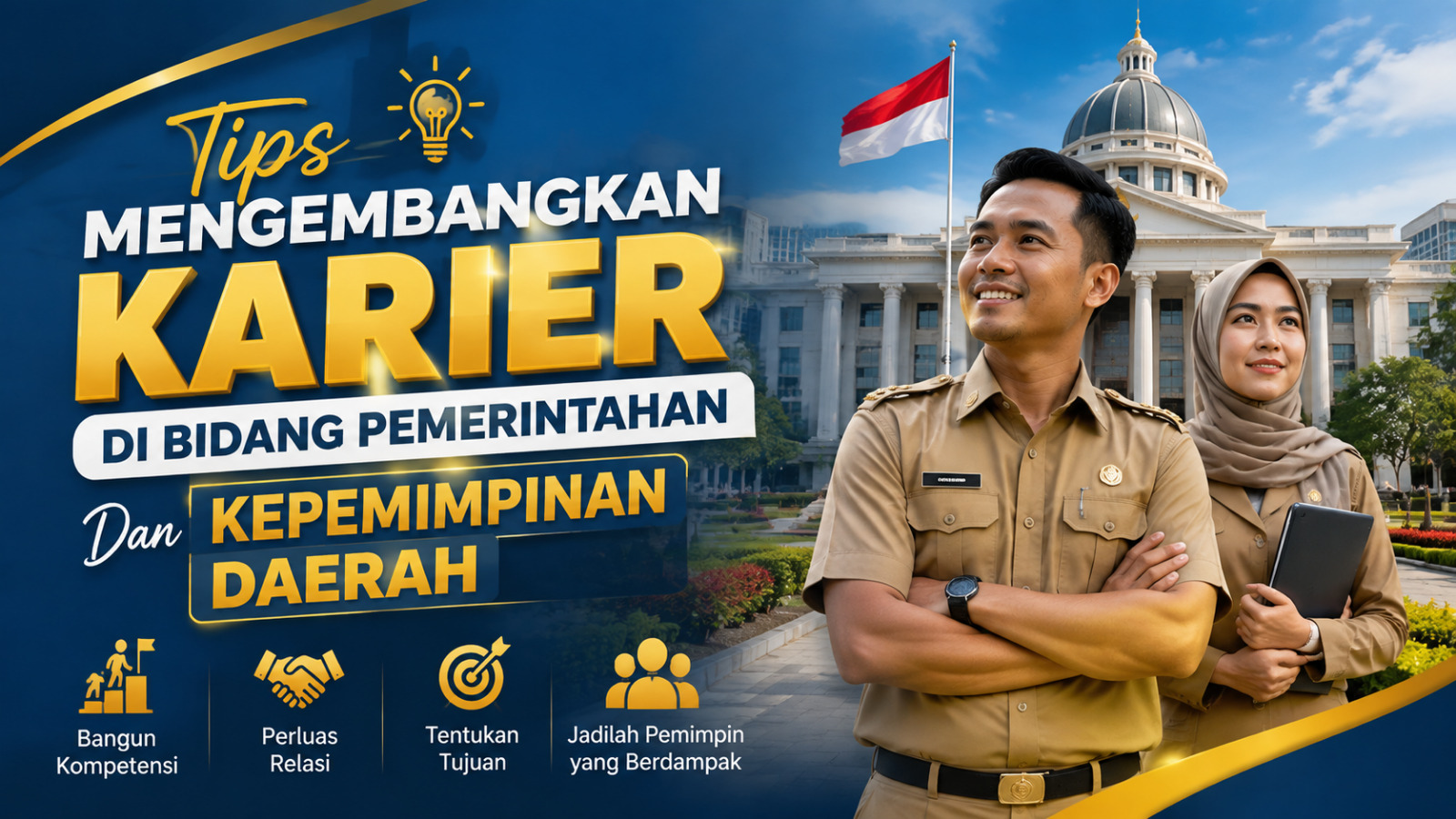 Tips Mengembangkan Karier Di Bidang Pemerintahan Dan Kepemimpinan Daerah