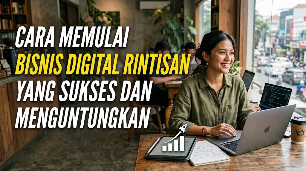 Cara Memulai Bisnis Digital Rintisan Yang Sukses Dan Menguntungkan