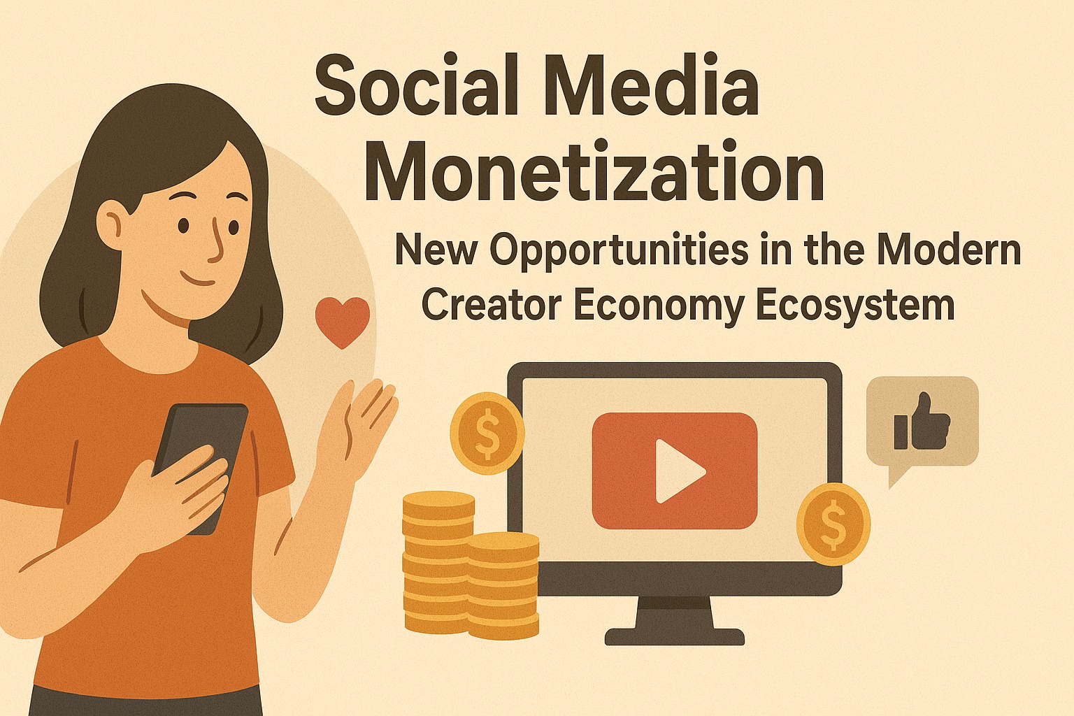 Social Media Monetization: New Opportunities in the Modern Creator Economy Ecosystem