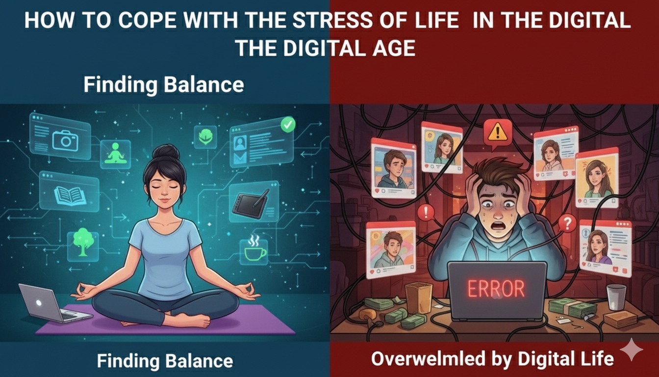 How to Cope with the Stress of Life in the Digital Age