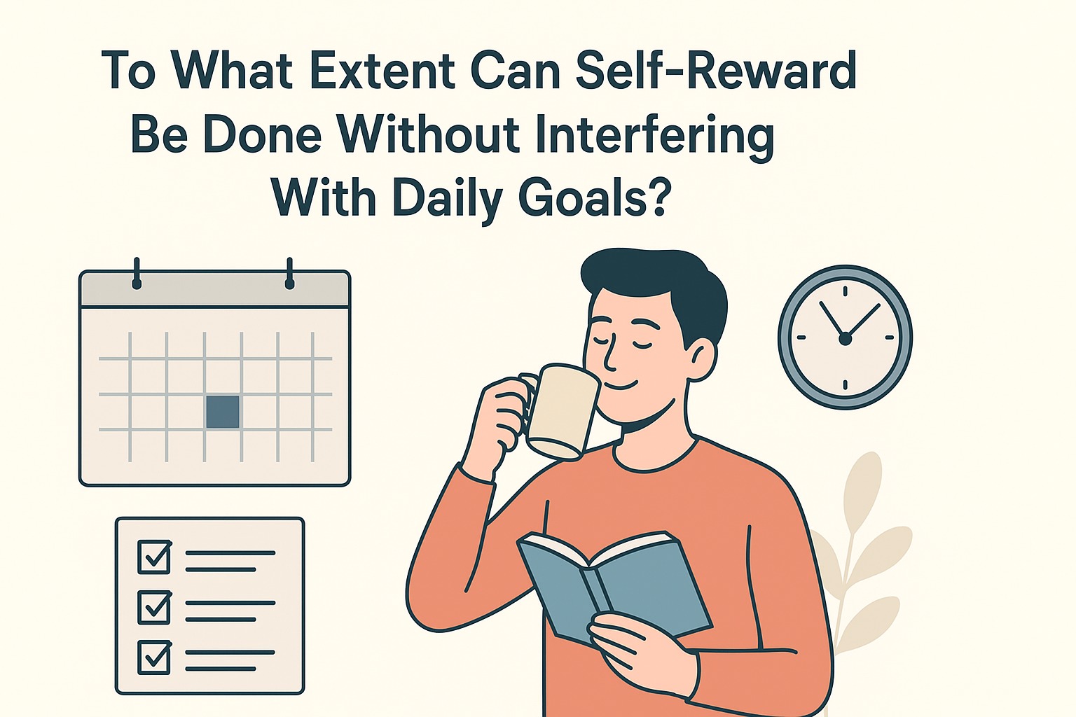 To What Extent Can Self-Reward Be Done Without Interfering With Daily Goals?