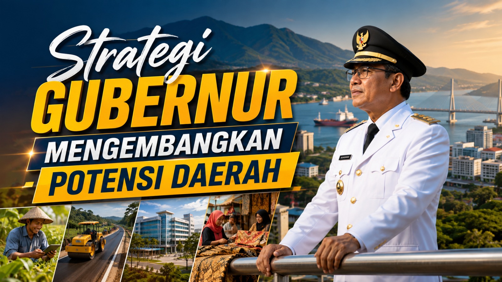 Strategi Gubernur Mengembangkan Potensi Daerah
