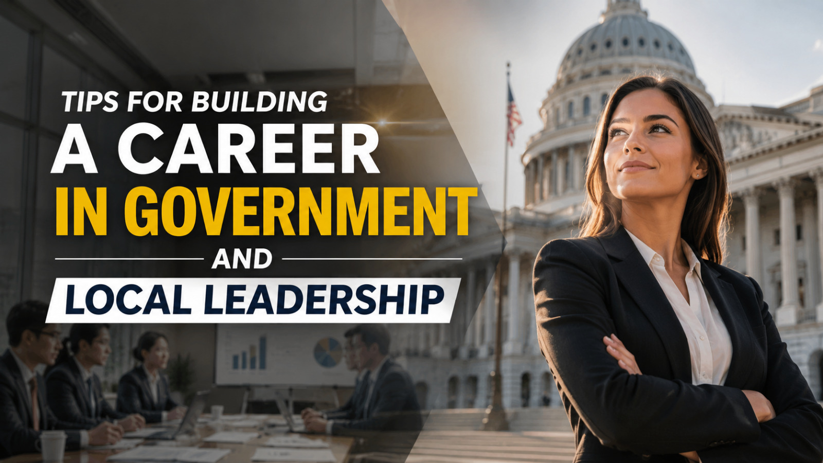 Tips For Building A Career In Government And Local Leadership
