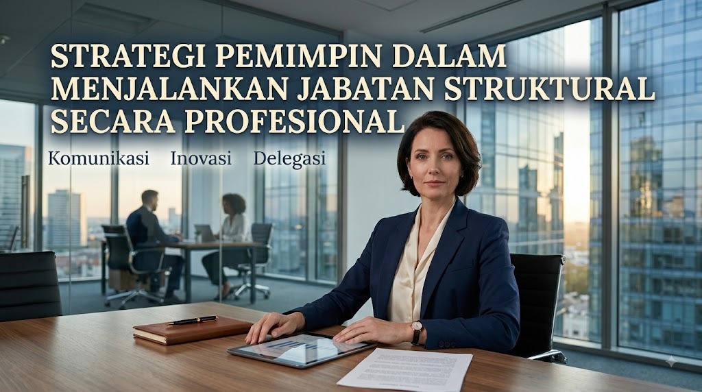 Strategi Pemimpin Dalam Menjalankan Jabatan Struktural Secara Profesional
