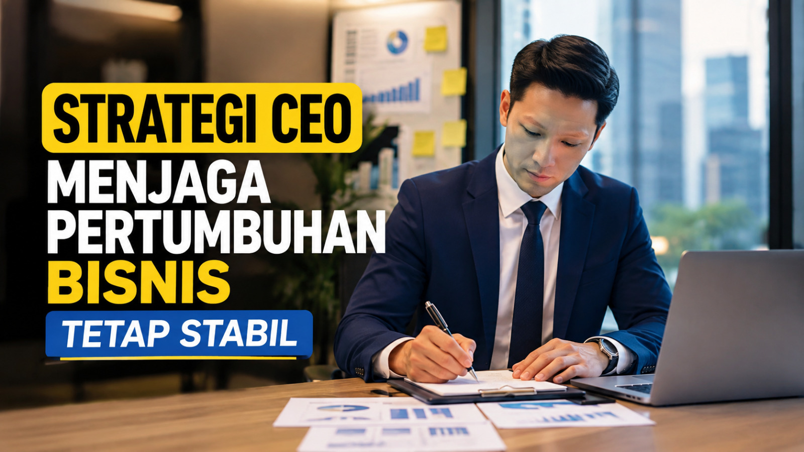 Strategi CEO Menjaga Pertumbuhan Bisnis Tetap Stabil