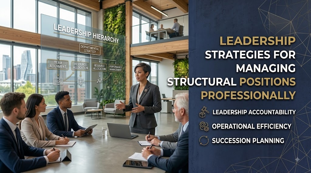 Leadership Strategies For Managing Structural Positions Professionally