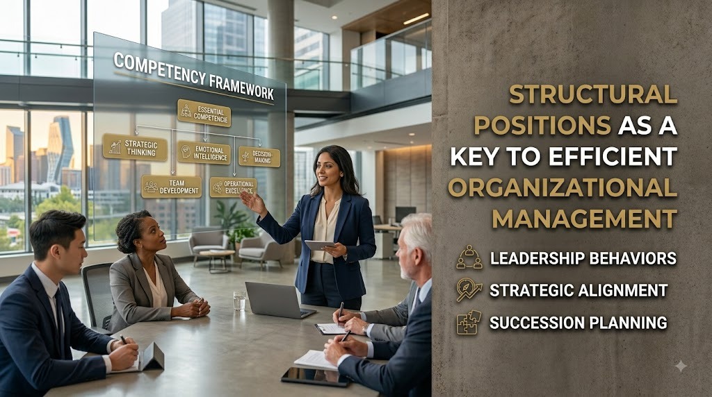 Structural Positions As A Key To Efficient Organizational Management