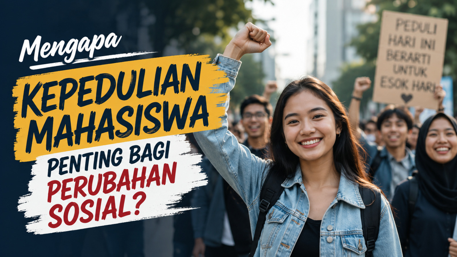 Mengapa Kepedulian Mahasiswa Penting bagi Perubahan Sosial?