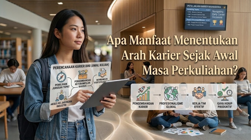 Apa Manfaat Menentukan Arah Karier Sejak Awal Masa Perkuliahan?