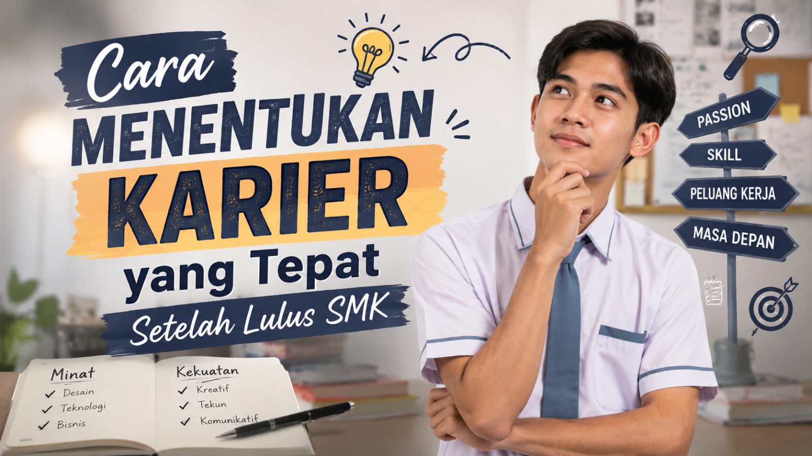 Cara Menentukan Karier yang Tepat Setelah Lulus SMK