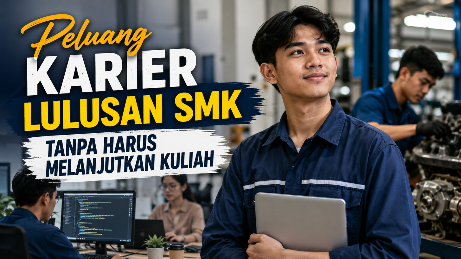Peluang Karier Lulusan SMK Tanpa Harus Melanjutkan Kuliah