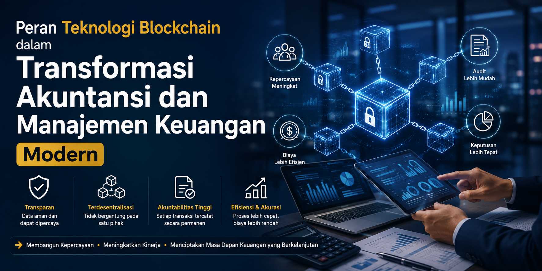 Peran Teknologi Blockchain dalam Transformasi Akuntansi dan Manajemen Keuangan Modern