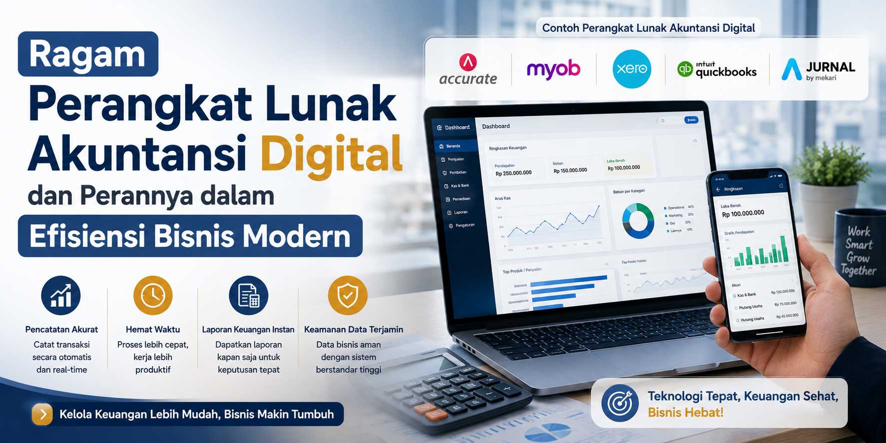 Ragam Perangkat Lunak Akuntansi Digital dan Perannya dalam Efisiensi Bisnis Modern
