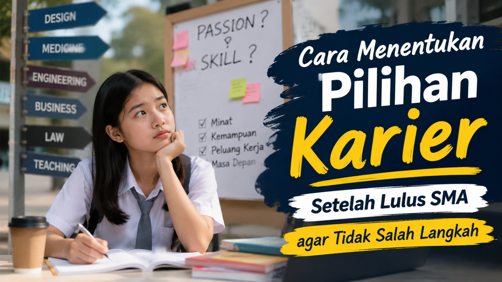 Cara Menentukan Pilihan Karier Setelah Lulus SMA Agar Tidak Salah Langkah