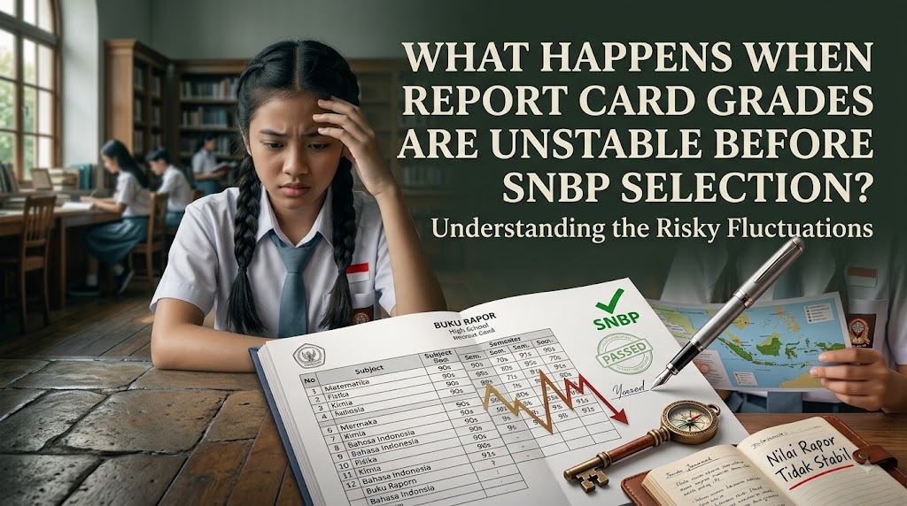 What Happens When Report Card Grades Are Unstable Before SNBP Selection?
