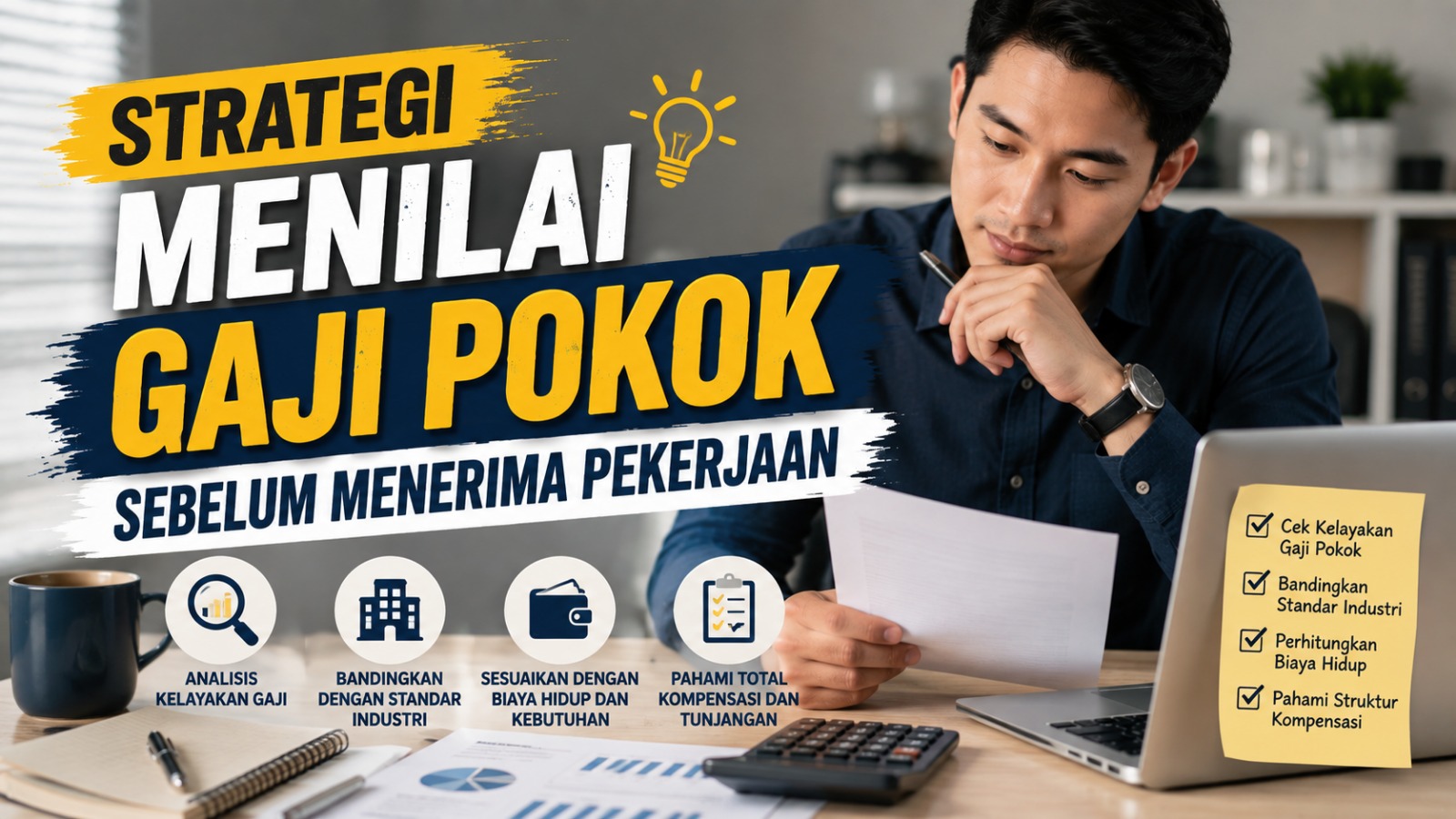 Strategi Menilai Gaji Pokok Sebelum Menerima Pekerjaan