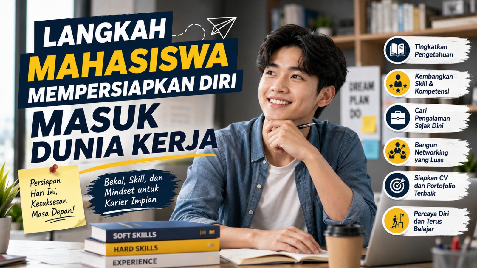 Langkah Mahasiswa Mempersiapkan Diri Masuk Dunia Kerja