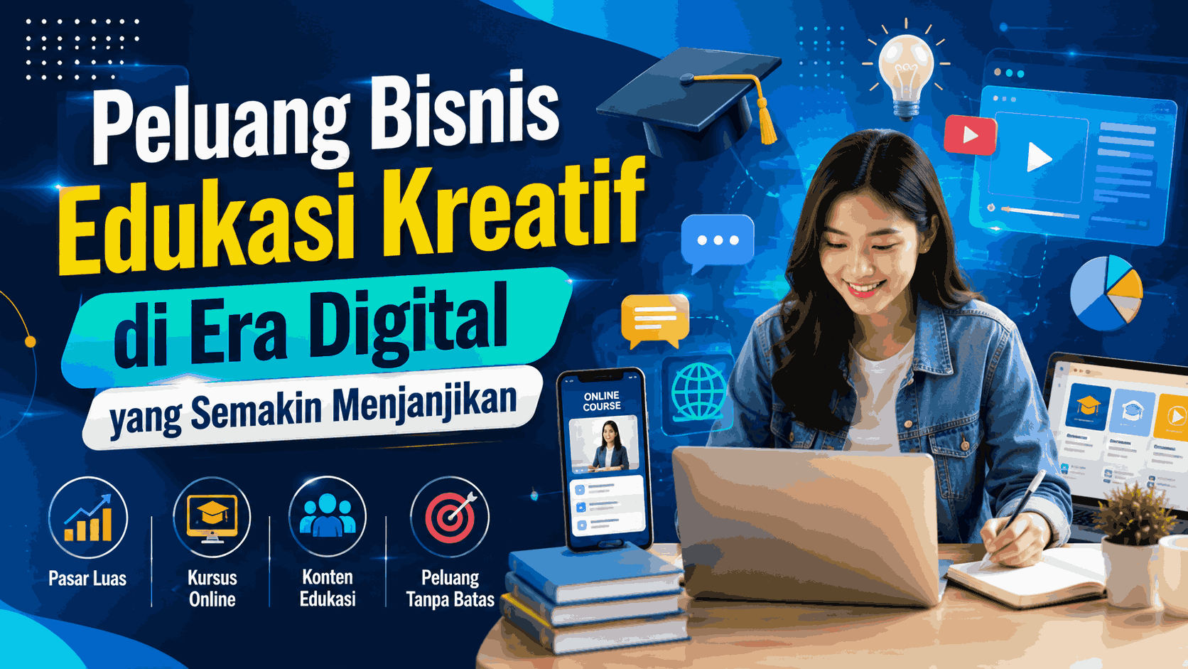 Peluang Bisnis Edukasi Kreatif di Era Digital yang Semakin Menjanjikan