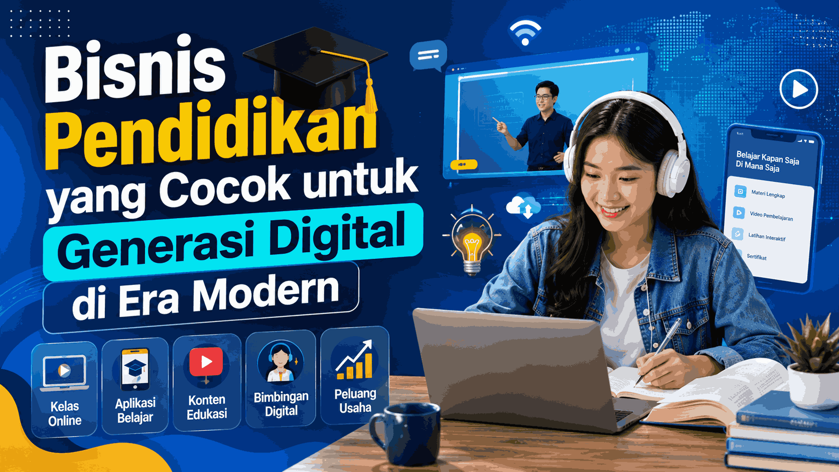 Bisnis Pendidikan yang Cocok untuk Generasi Digital di Era Modern