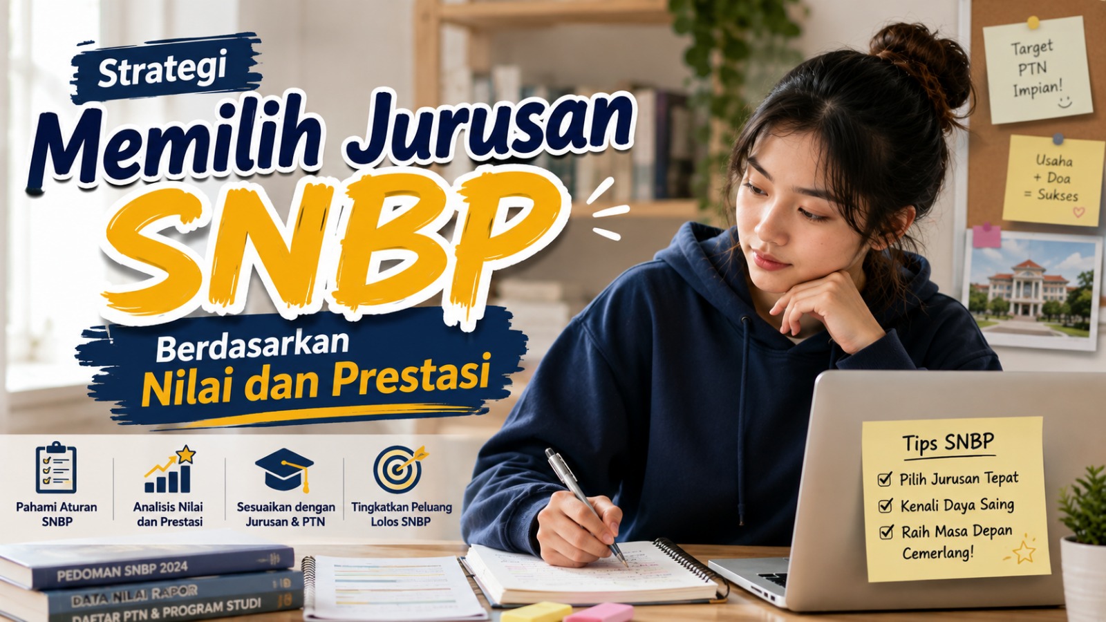 Strategi Memilih Jurusan SNBP Berdasarkan Nilai dan Prestasi