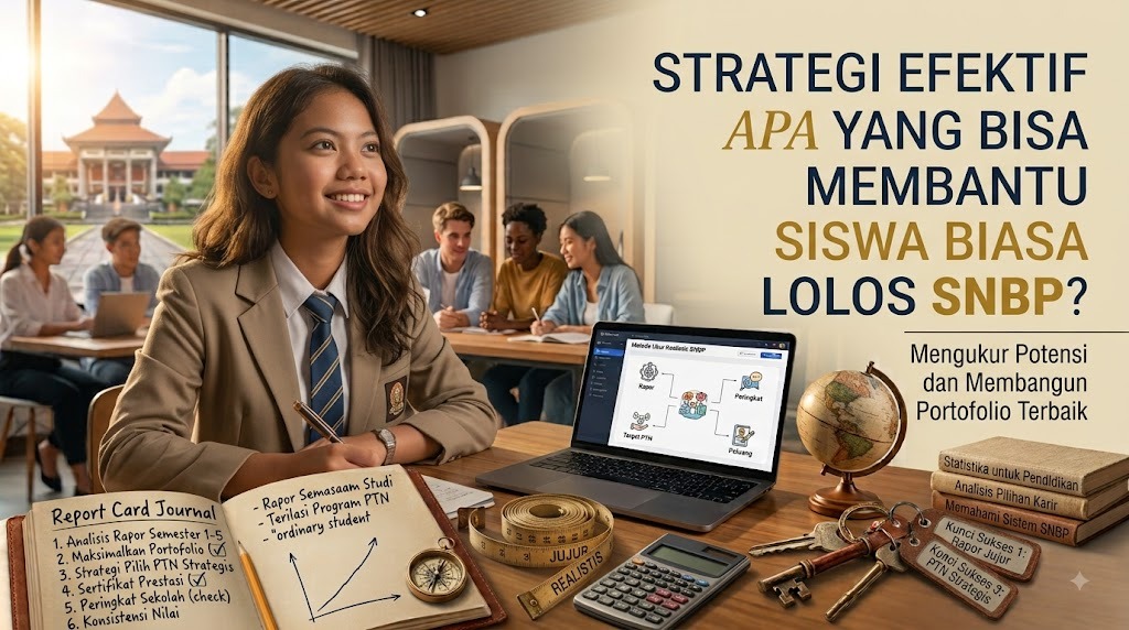 Strategi Efektif Apa Yang Bisa Membantu Siswa Biasa Lolos SNBP?