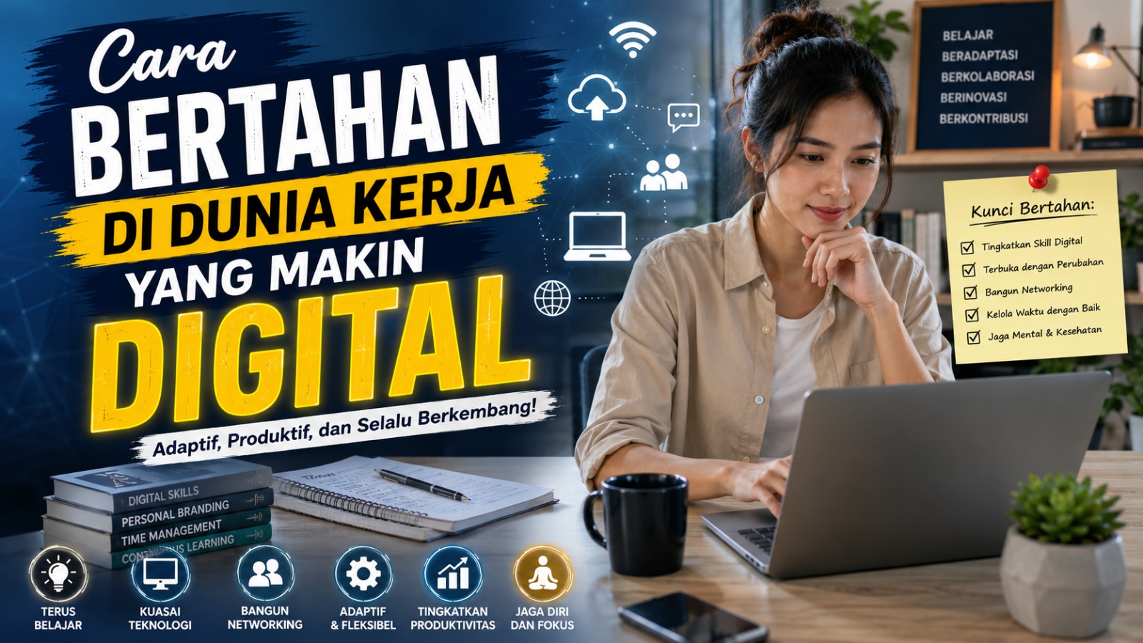 Cara Bertahan di Dunia Kerja yang Makin Digital