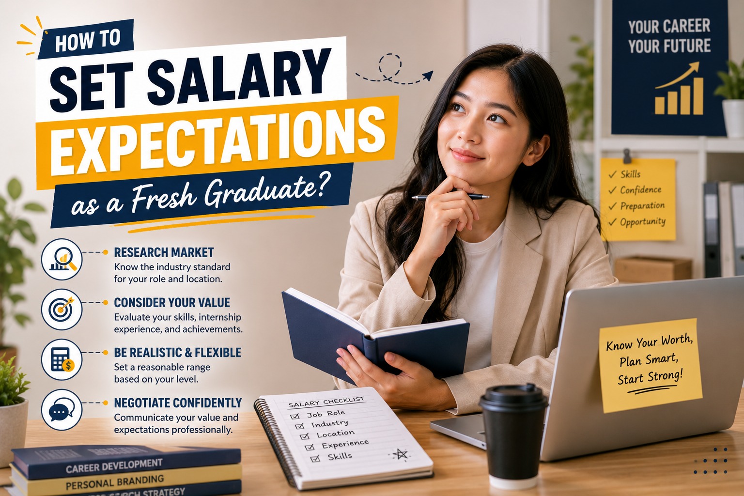 How to Set Salary Expectations as a Fresh Graduate?